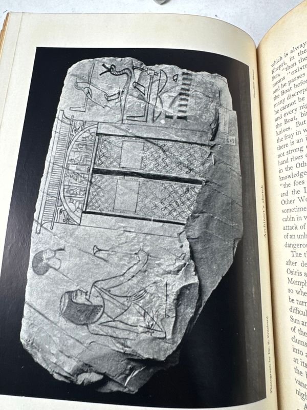 Libro sobre Egipto por Margaret A. Murray, editorial Sidgwick y Jackson, Londres 1949 - imagen 8
