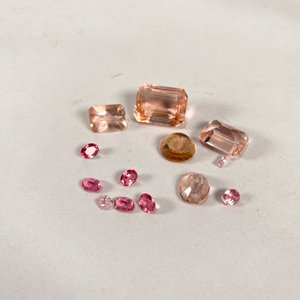 Lote siguiente: Lote de Piedras Rosadas para Engaste