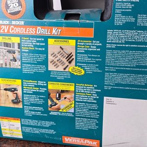Taladro Inalámbrico Black & Decker 7.2V Cordless Drill Kit - imagen 6