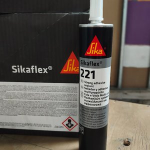 Lote de Sellador Adhesivo Sika Sikaflex-221 Gris Claro - 36 Unidades - imagen 4