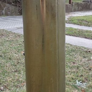 Paragüero Militar de Bronce con Emblema de Infantería - imagen 2