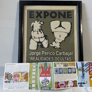 Exposición "Realidades Ocultas" de Jorge Perico Carbajal: Afiche y Librillo - imagen 4