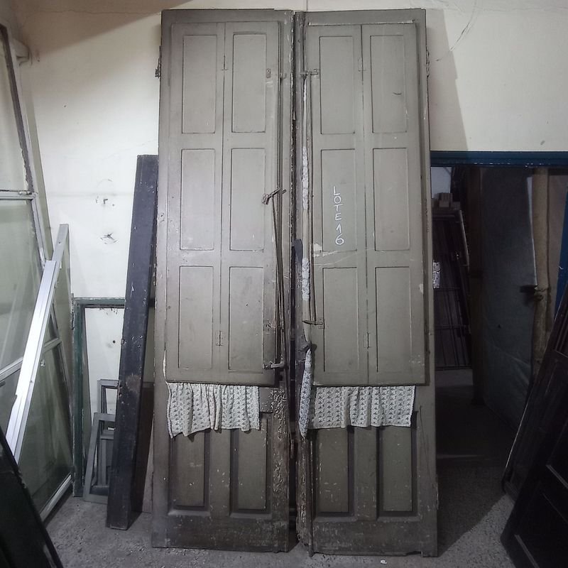 Puertas de madera antiguas para decoración - imagen 1