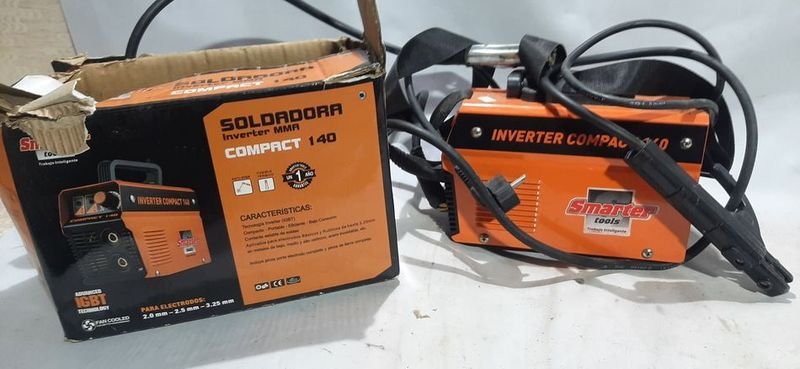 Soldadora Eléctrica Inverter Smarter Tools Compact 140 Amp