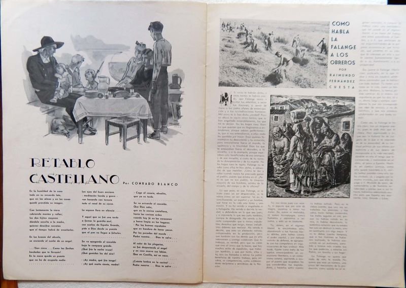 Revista Hispanidad: Publicación de la Falange Española Tradicionalista y de las J.O.N.S. en Uruguay - imagen 5