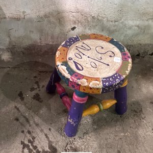 Banco Infantil de Madera Multicolor - imagen 3