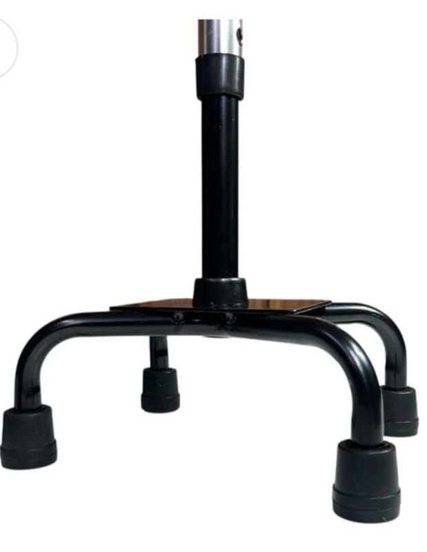 Bastón de metal ajustable con cuatro patas - imagen 2