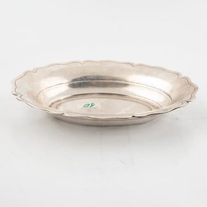Juego de 2 Paneras Ovales de Plata 925 con Borde Lobulado - imagen 3