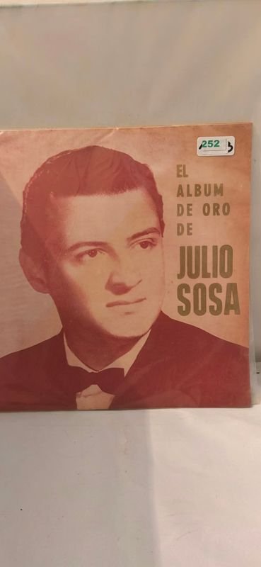 Disco de Vinilo "El Álbum de Oro de Julio Sosa" - Música Uruguaya - imagen 1
