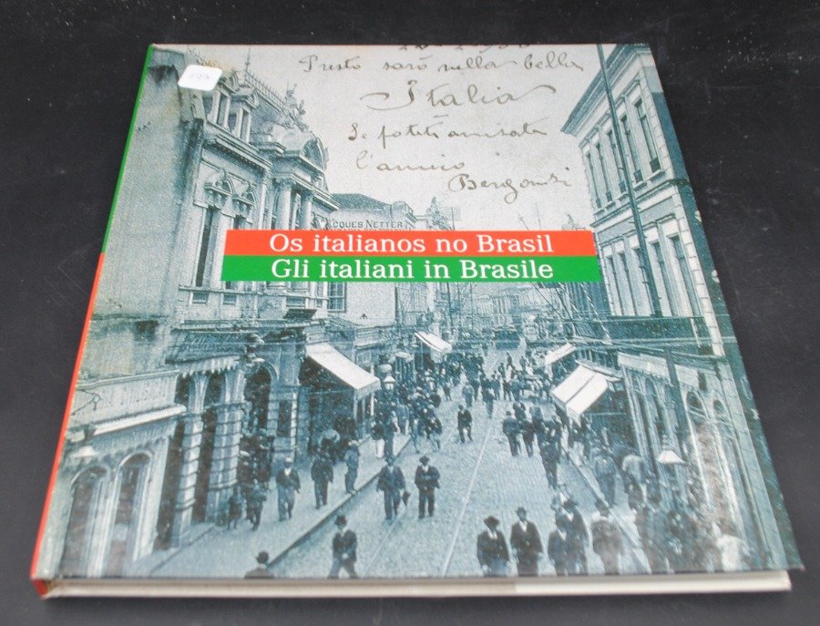 Lote anterior: Libro histórico sobre italianos en Brasil