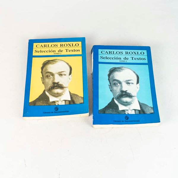 2 Tomos "Selección de Textos" de Carlos Roxlo - imagen 1