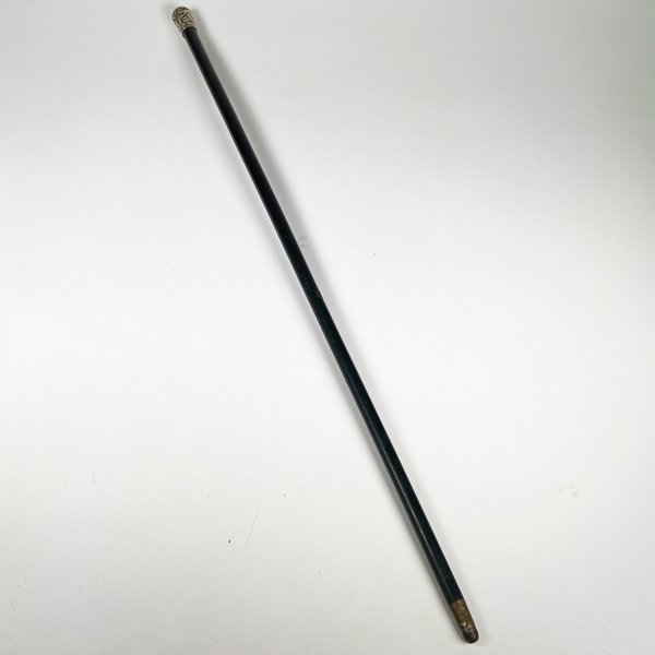 Bastón de madera con cabo de plata - imagen 4