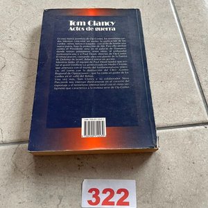 Libro "Actos de Guerra" de Tom Clancy y Steve Pieczenik (Op-Center IV) - imagen 2