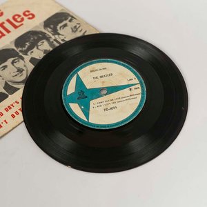 Disco Vinilo The Beatles "A Hard Day's Night" 1965 - 1ra Edición Brasil Odeón - imagen 2