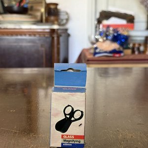 Lupa Plegable con Dos Lentes y Caja Original - imagen 1