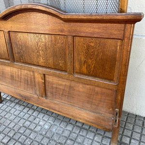 Cama de Roble Desarmable con Parrilla Elástica - imagen 10