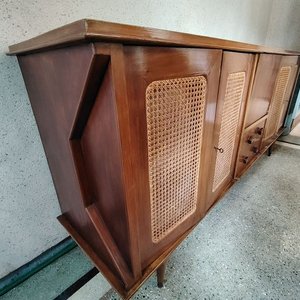 Bargueño Vintage con Puertas de Esterilla - imagen 12