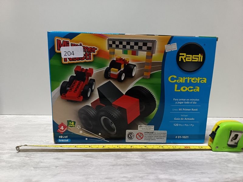 Lote siguiente: Juego de bloques carrera para niños
