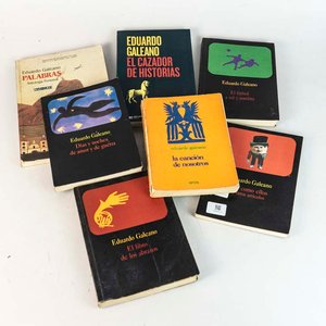 Lote siguiente: Lote de 7 libros de Eduardo Galeano