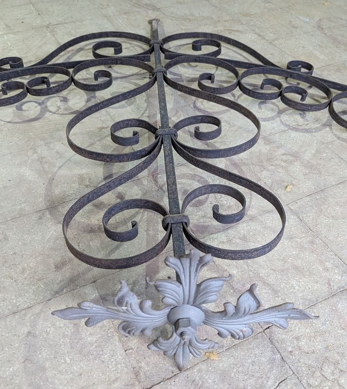 Decoración de hierro trabajado para glorieta - imagen 4