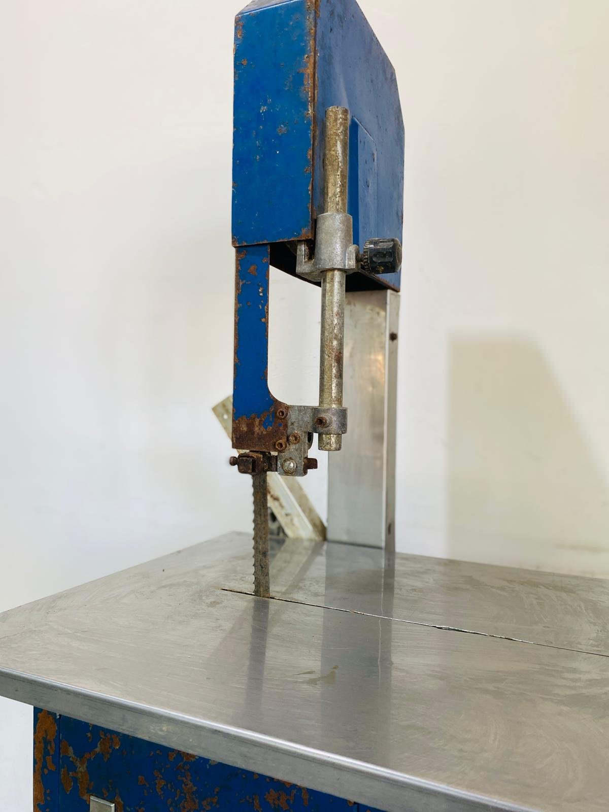 Máquina azul de carnicería en venta - imagen 2
