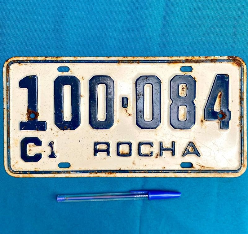 Matricula del Departamento de Rocha. (2a)