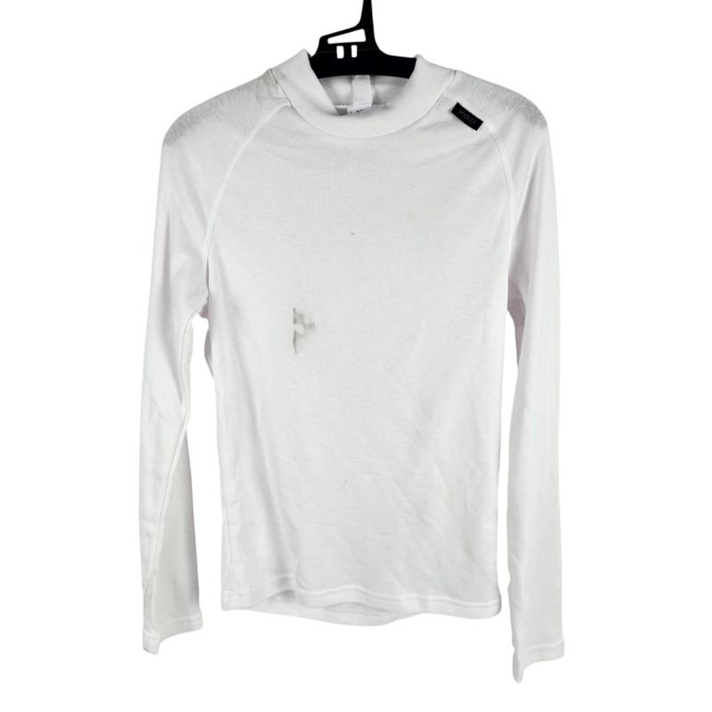 Camiseta Térmica de Ski para Niño - Blanca, Talle 14 Años
