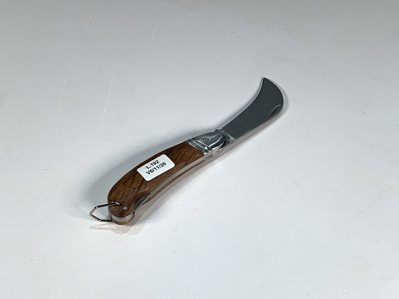 Navaja de Poda Stanley con Mango de Madera - Hoja 8 cm
