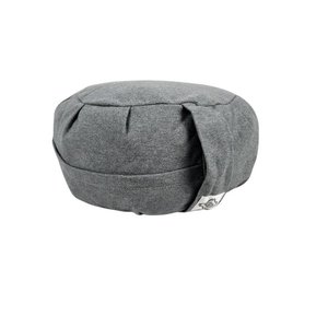 Almohadón Redondo de Yoga Zafú Gris Nuevo - imagen 2