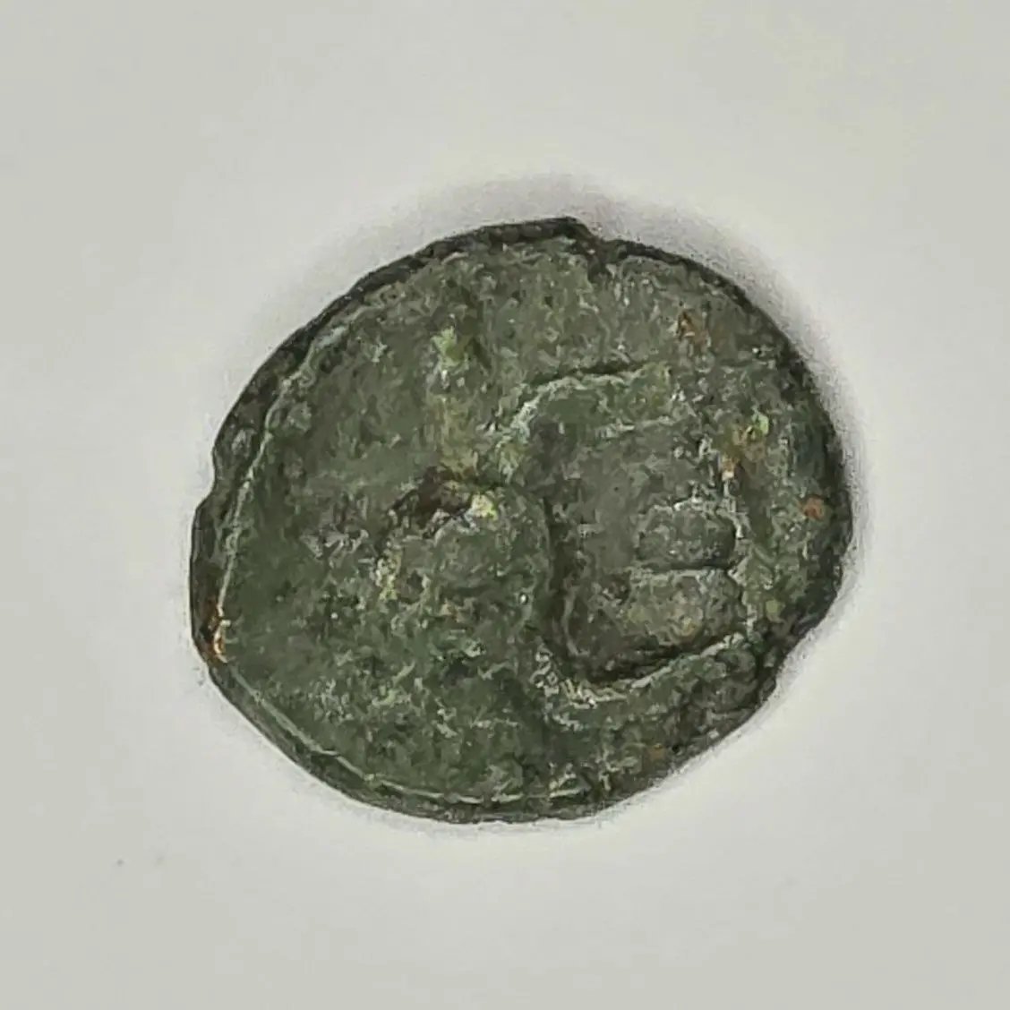 Fracción de Calco de Esmirna en Jonia, Grecia Antigua Helenística (190-145 a.C.)