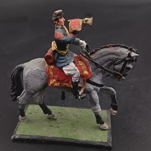 Soldado de Caballería de EE.UU. con Trompeta, Figura Coleccionable - imagen 4