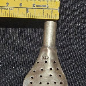Bombilla Curva de Plata con Detalles Labrados - imagen 8