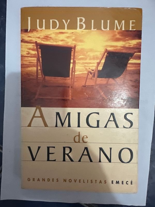 Libro "Amigas de Verano" de Judy Blume