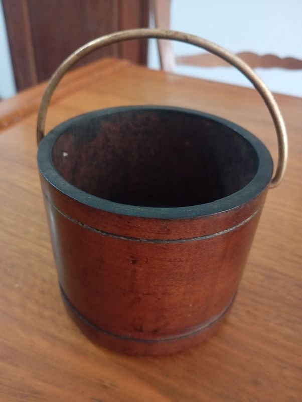 Hielera de madera y adorno porta servilletas - imagen 2