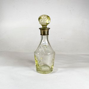 Lote siguiente: Botellón de Cristal Tallado con Tapón Averiado
