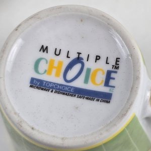 Juego de 4 Tazas con Plato "Multiple Choice" y 2 Platos "Johnson of Australia" - imagen 4