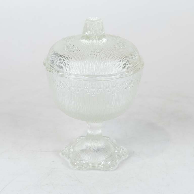 Lote anterior: Bombonera de vidrio  - Medidas: 18cm 