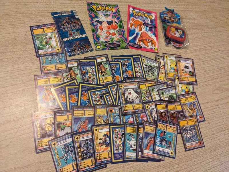 Tarjetas de colección Pokémon y Digimon - imagen 2