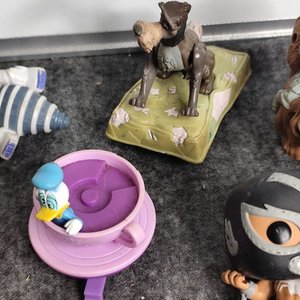 Lote de Figuras de Juguete Antiguas Varias - imagen 2