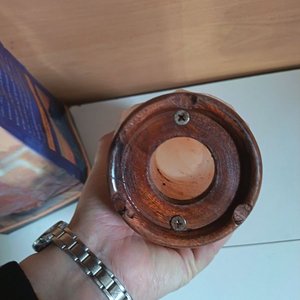 Lámpara de Sal del Himalaya Grande - Parte Superior - imagen 3