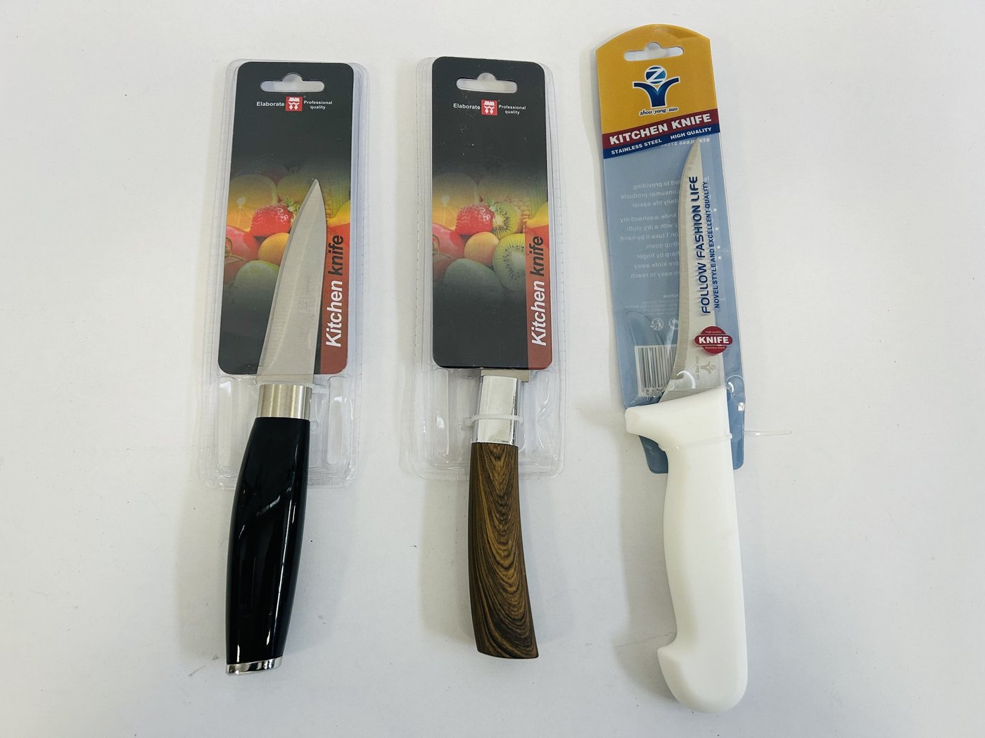 Set de Tres Cuchillos de Cocina Elaborate