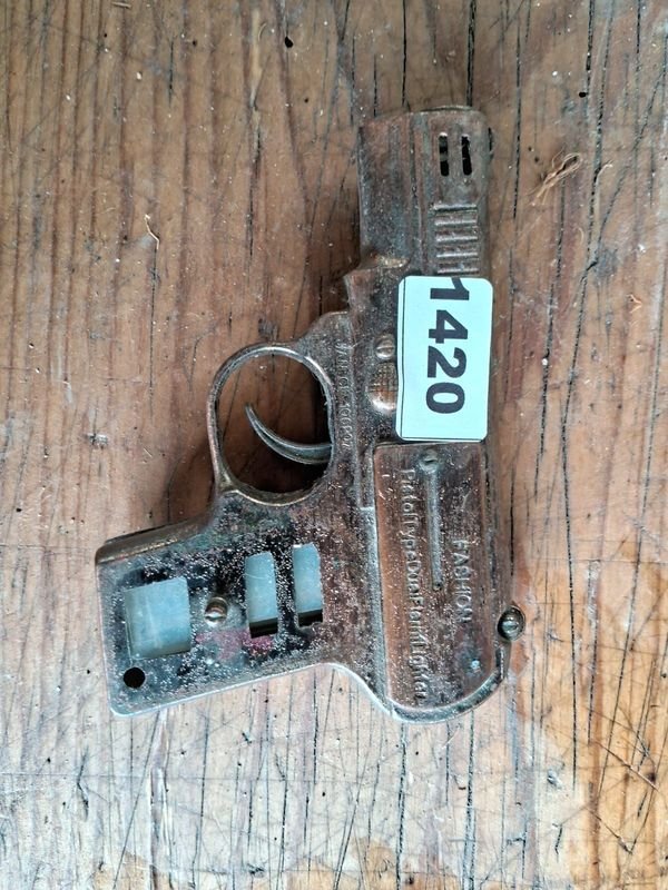Pistola de juguete antigua para coleccionistas - imagen 4
