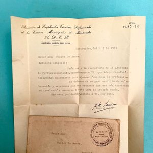 Documentos Históricos: Banca 7 B, Casinos Municipales y A.D.E.P. (1957) - imagen 6