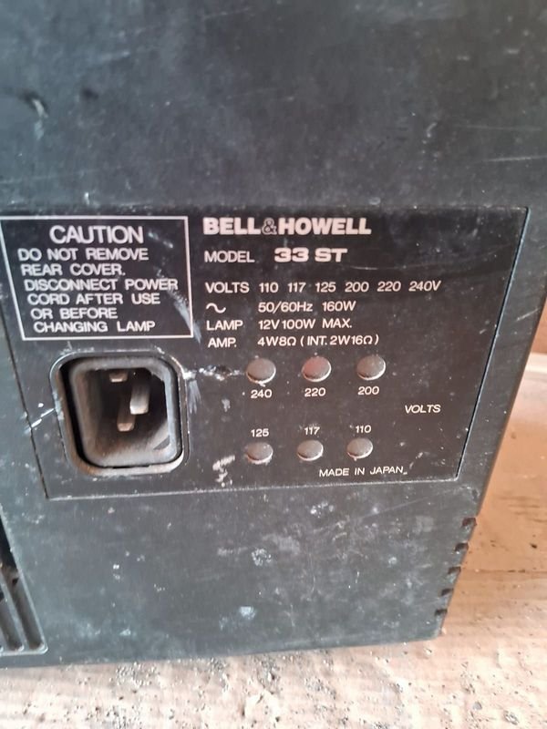 Proyector Bell & Howell 33 ST - Equipamiento de Proyección - imagen 6