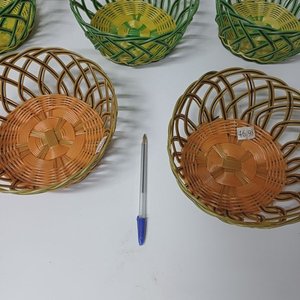 Lote de 100 Paneras Plásticas Decorativas - imagen 3