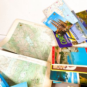 Antigua Colección de Mapas y Guías Turísticas de Diversos Destinos - imagen 3