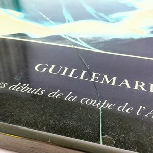 Cuadro al óleo sobre tela "Au large de Newport" de Guillemard, 63x48 cm - imagen 4