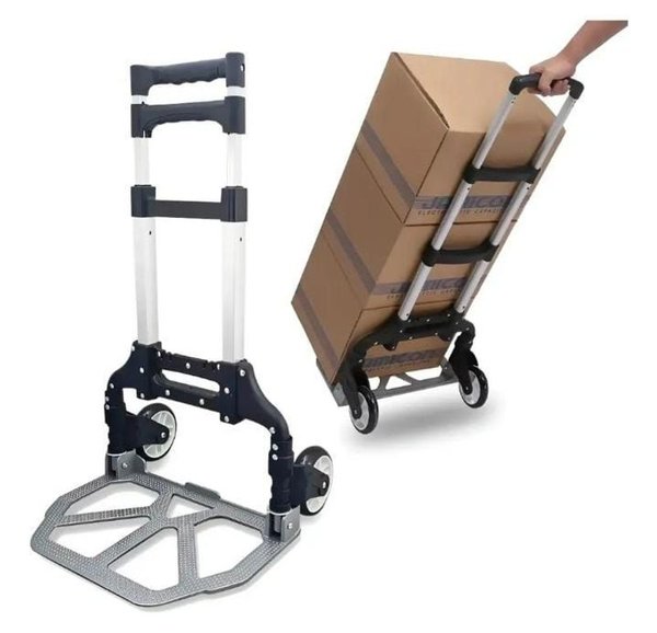 Carro de Carga Portátil Plegable Ajustable hasta 80 kg - imagen 1