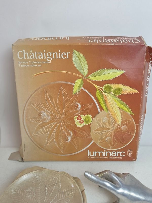 Servicio de postre Luminarc Châtaignier, 7 piezas - imagen 4