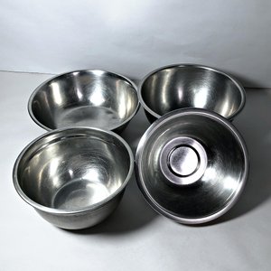 Set de 5 Piezas: Bowls y Asadera de Acero Inoxidable - imagen 2